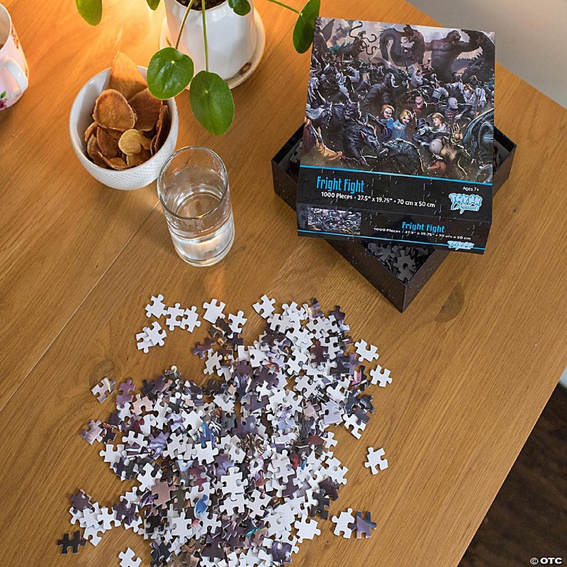 Fright Fight Horror Movie Villain Inspired 1000 Piece Jigsaw Puzzle