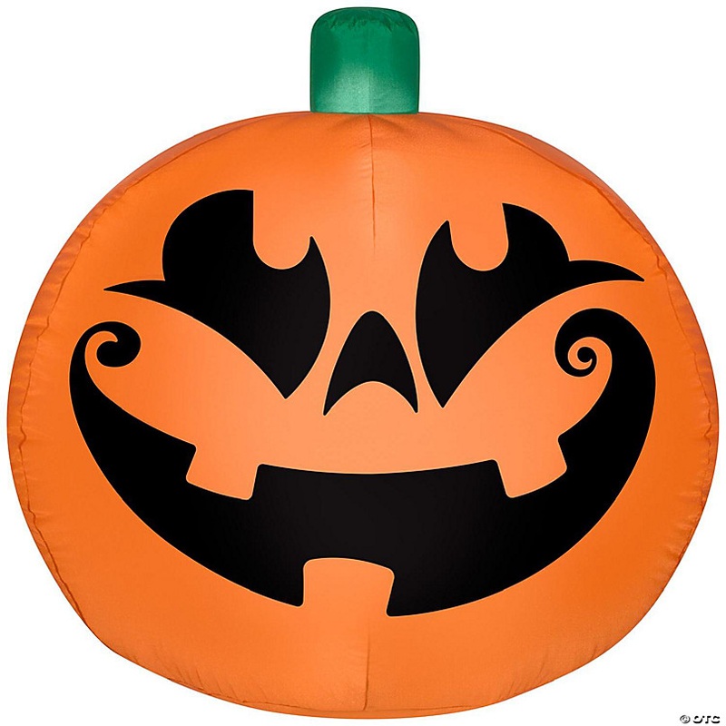 Gemmy Airblown Inflatable Happy Jack O' Lantern  2.5 ft Tall  orange