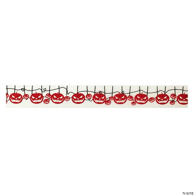 Wrapables Decorative Washi Masking Tape, Wicked Pumpkins
