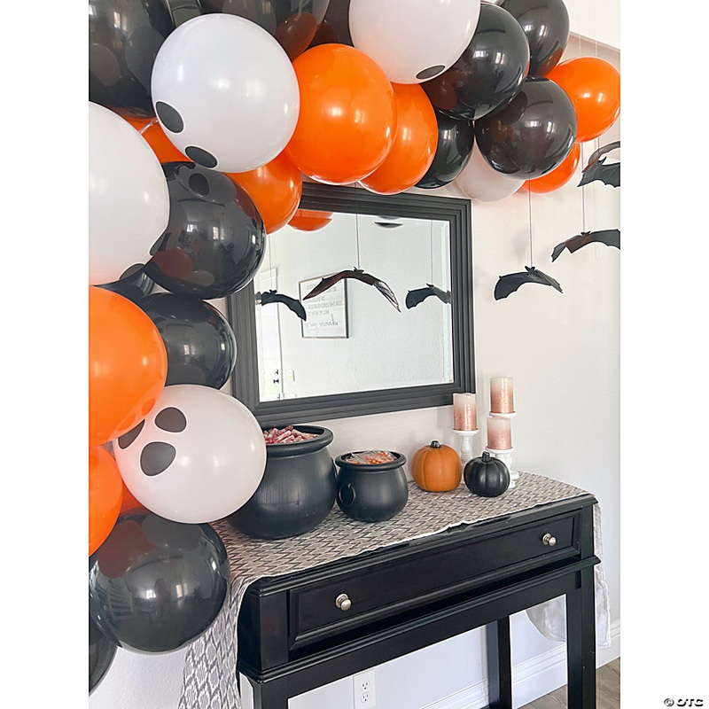 6 1/2 x 13 Hanging Bats Vinyl Halloween Decorations - 12 Pc.