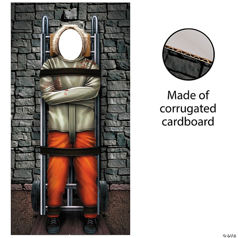 6 Ft. 1 Convict Photo Prop Cardboard Cutout Stand-Up Halloween Decoration