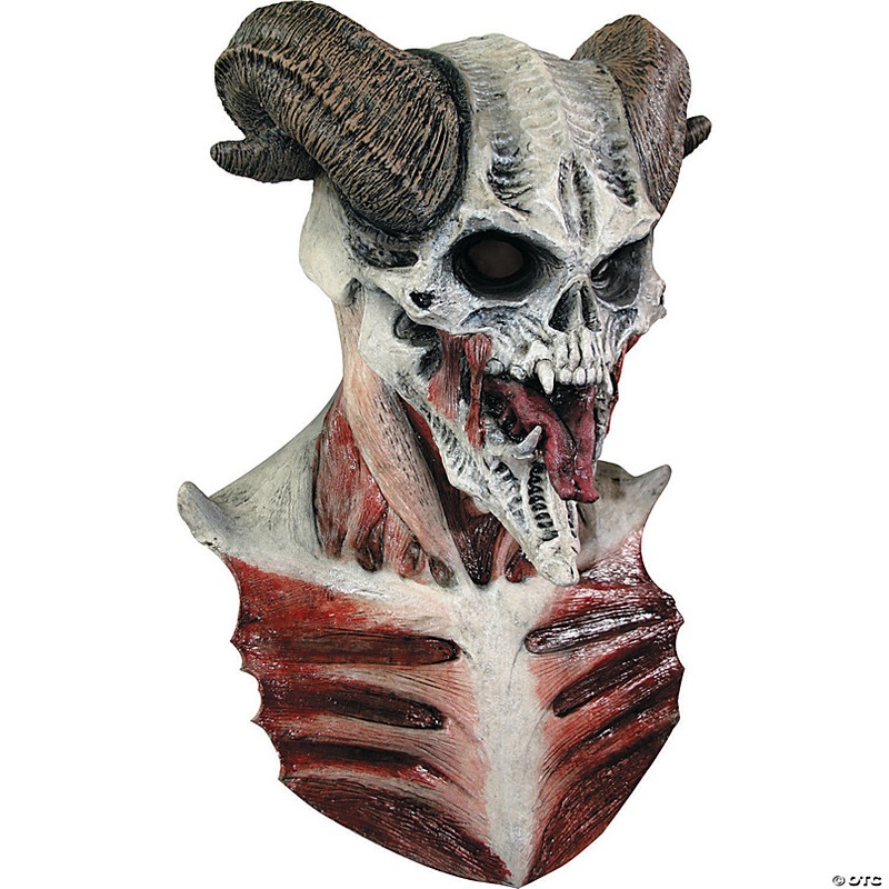 Adults Devil Skull Mask & Chest