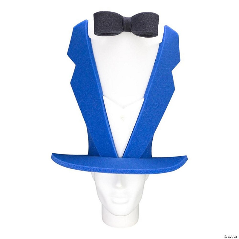 Foam Party Hats Bow Suit Hat - Photo Booth Prop - Party Favors -Halloween - Crazy Hat Day
