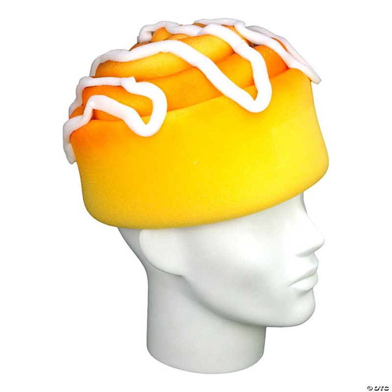 Foam Party Hats Cinnamon Bun Hat - Photo Booth Prop - Party Favors -Halloween - Crazy Hat Day