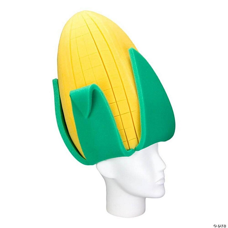 Foam Party Hats Corn Hat - Photo Booth Prop - Party Favors -Halloween - Crazy Hat Day