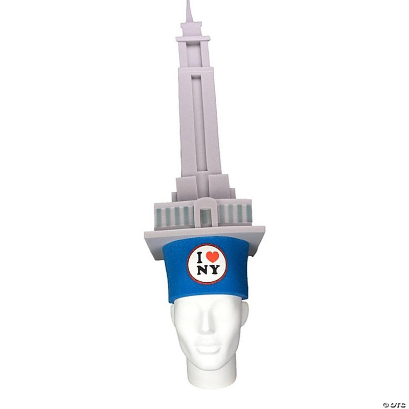 Foam Party Hats Empire State Building Hat - Photo Booth Prop - Party Favors -Halloween - Crazy Hat Day