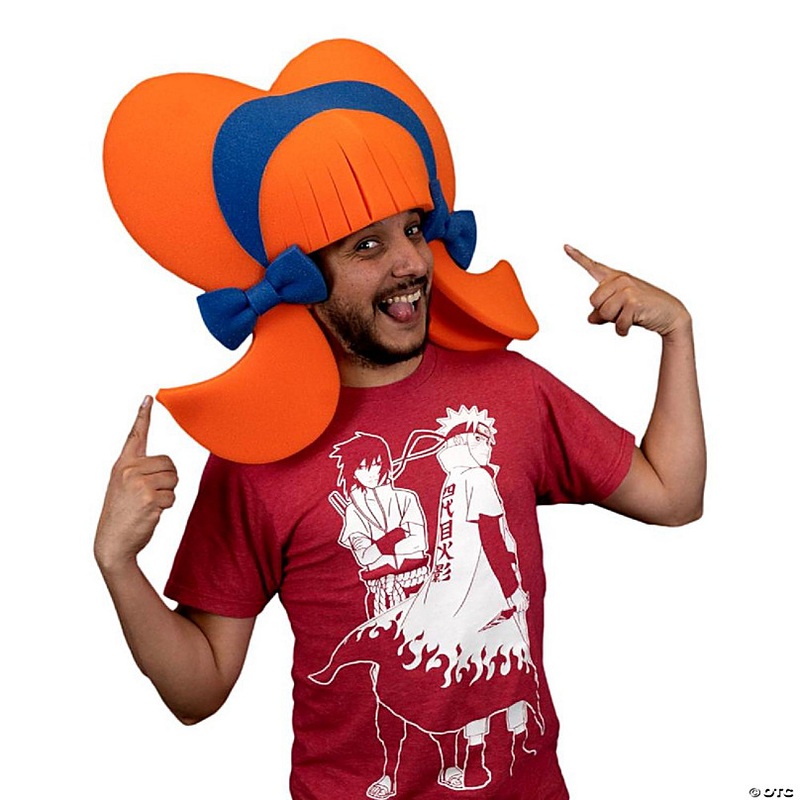Foam Party Hats Headband & Bows Wig - Photo Booth Prop - Party Favors -Halloween - Crazy Hat Day