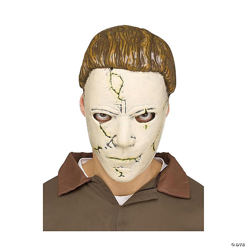 Halloween Michael Myers Adult Costume Memory-Flex Mask  One Size