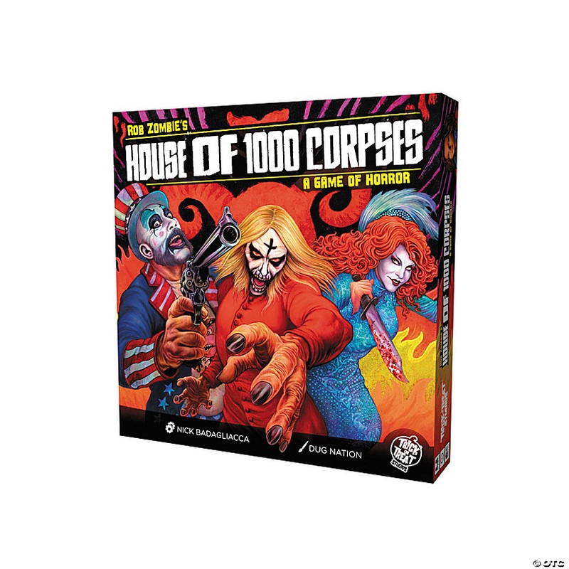 Rob Zombies House of 1000 Corpses Horror Board Game for 1-4 Players