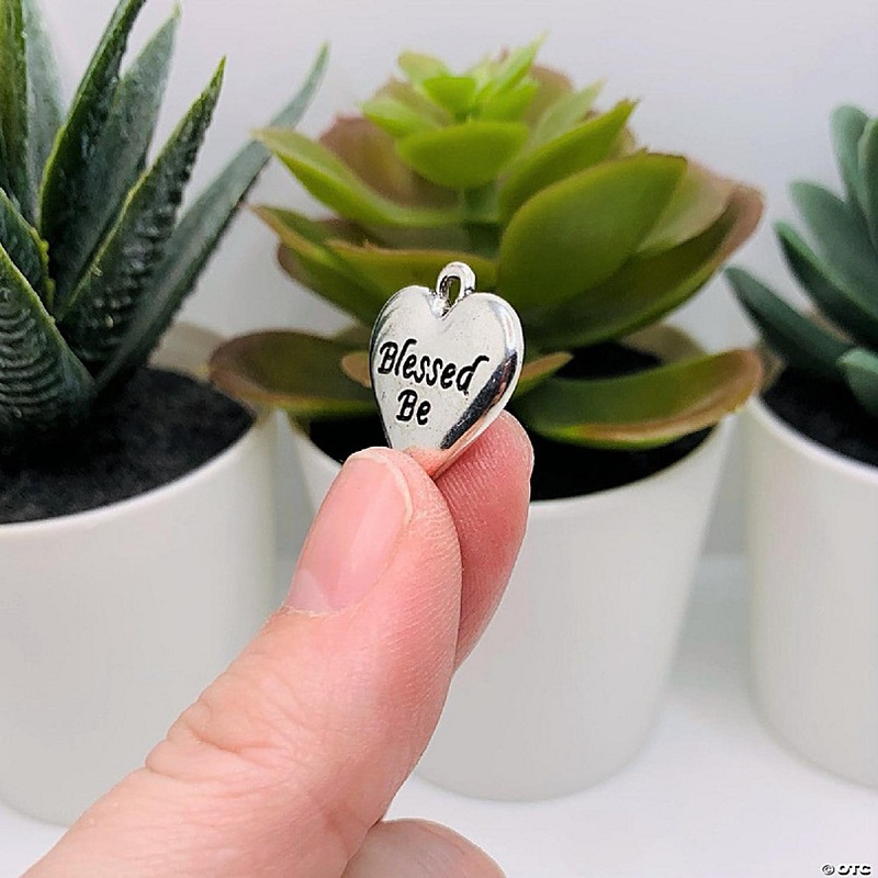 20 Pcs Halloween Blessed Be Witch Charms