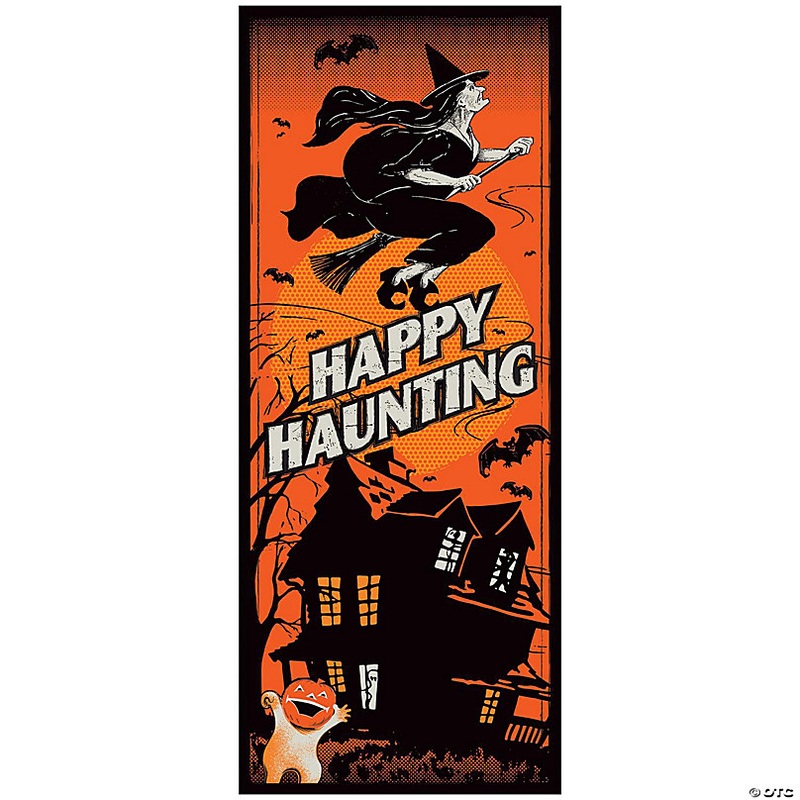 Beistle - Vintage Halloween Door Cover - 12 Pack