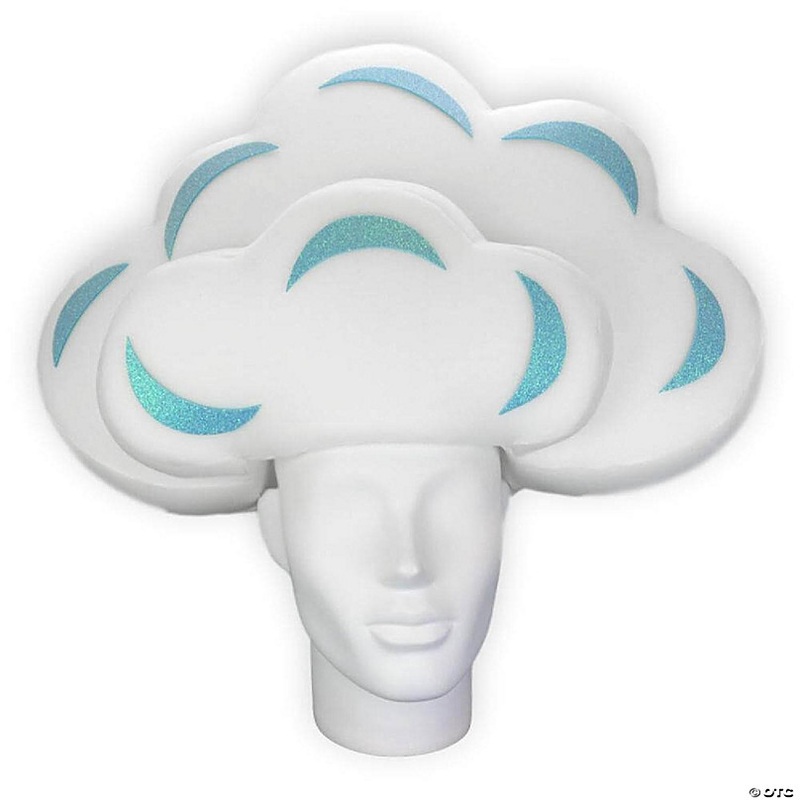 Foam Party Hats Cloud Hat - Photo Booth Prop - Party Favors -Halloween - Crazy Hat Day