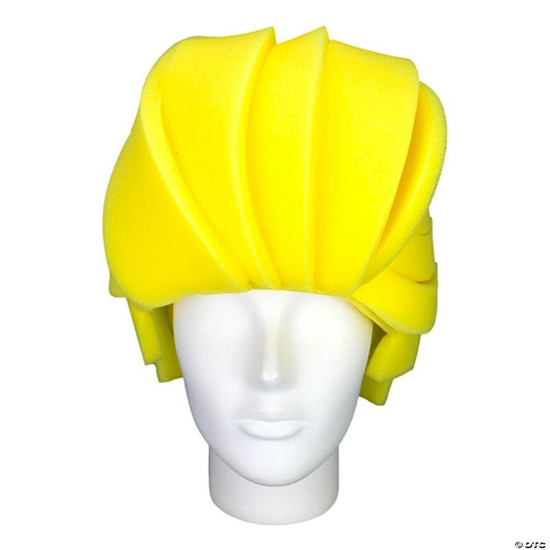 Foam Party Hats Crew Cut Wig - Photo Booth Prop - Party Favors -Halloween - Crazy Hat Day