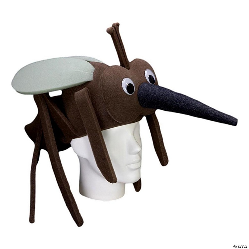 Foam Party Hats Mosquito Hat - Photo Booth Prop - Party Favors -Halloween - Crazy Hat Day