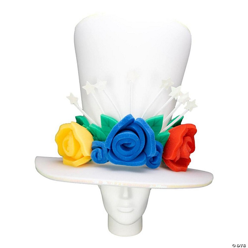 Foam Party Hats Venezuela Bride Hat - Photo Booth Prop - Party Favors -Halloween - Crazy Hat Day