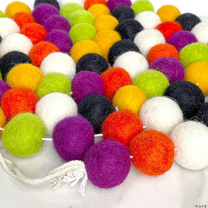 Halloween Harvest Felt Garland 6ft