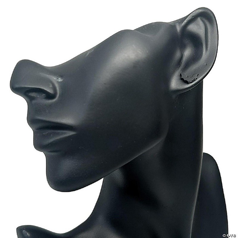 3 Pack Black Bat Halloween Earrings