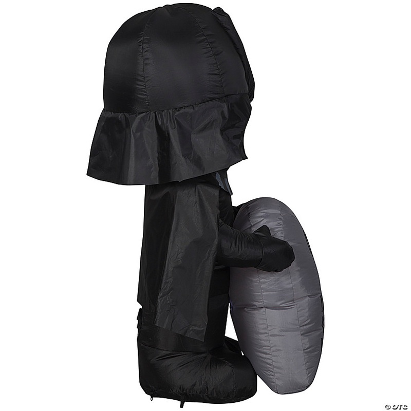 42 Airblown Blowup Inflatable Stylized Darth Vader with Tombstone Halloween Outdoor Yard Decoration