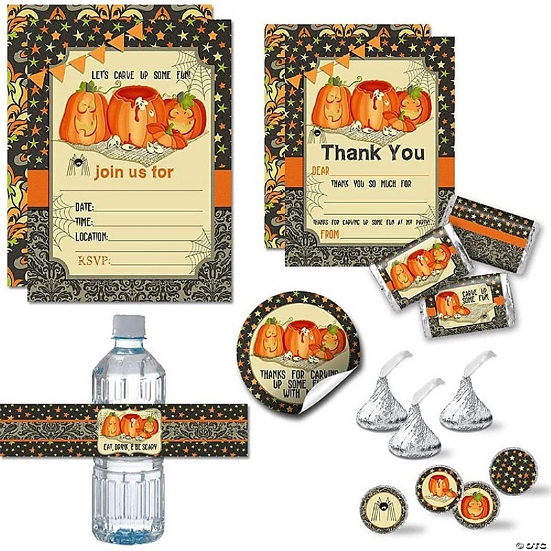 AmandaCreation Pumpkin Carving Party Bundle 381pc.