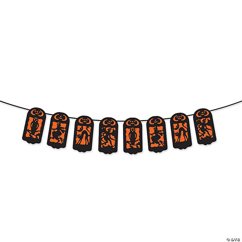 Beistle - Vintage Halloween Streamer - 7 x 6' - 12 Pack