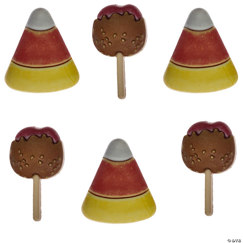 Buttons Galore and More Halloween Craft & Sewing Buttons - No Tricks...Just Treats- 18 Buttons