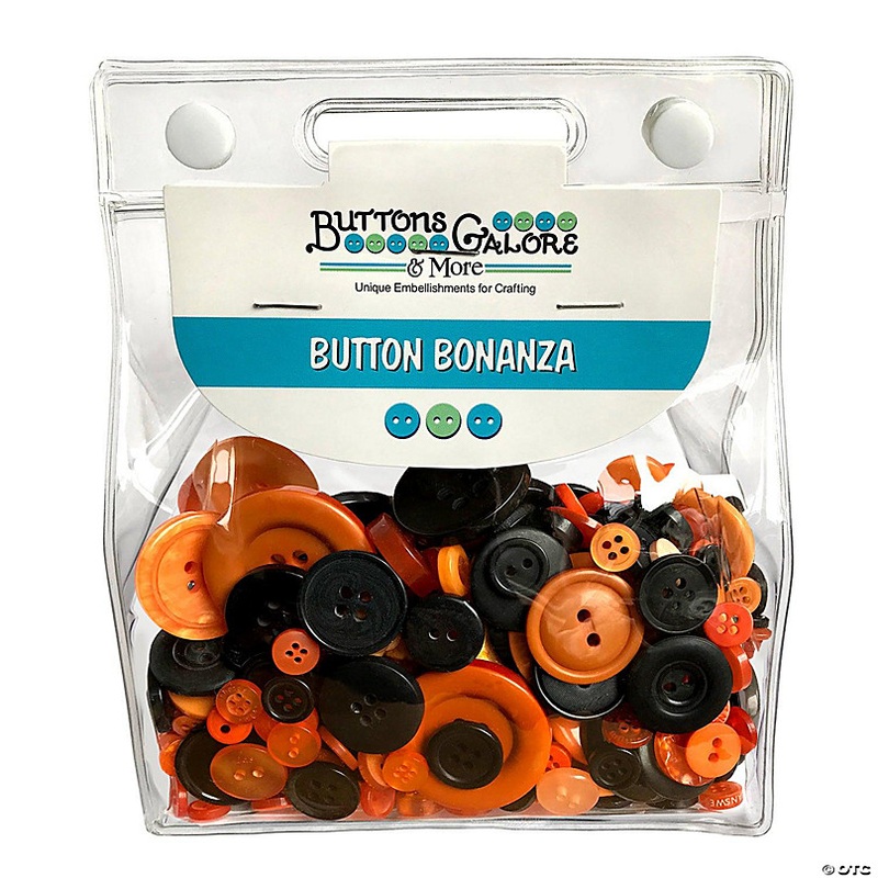 Buttons Galore Halloween Craft & Sewing Buttons - Very Scary - 8 oz.