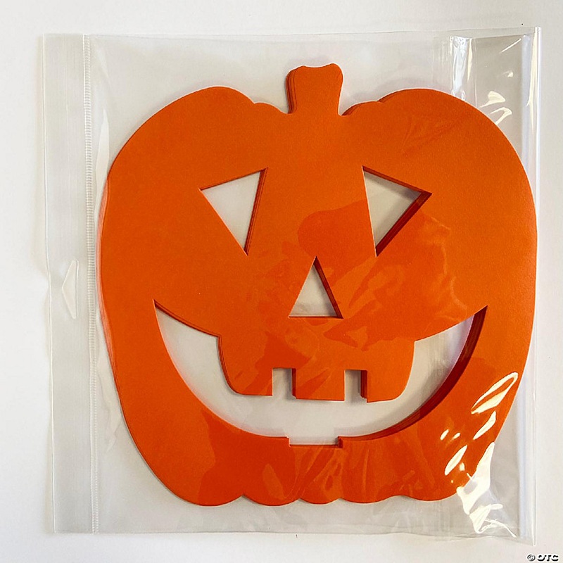 Creative Shapes Etc. - Jack O Lantern Single Color Super Cut-Outs - 8 x 10