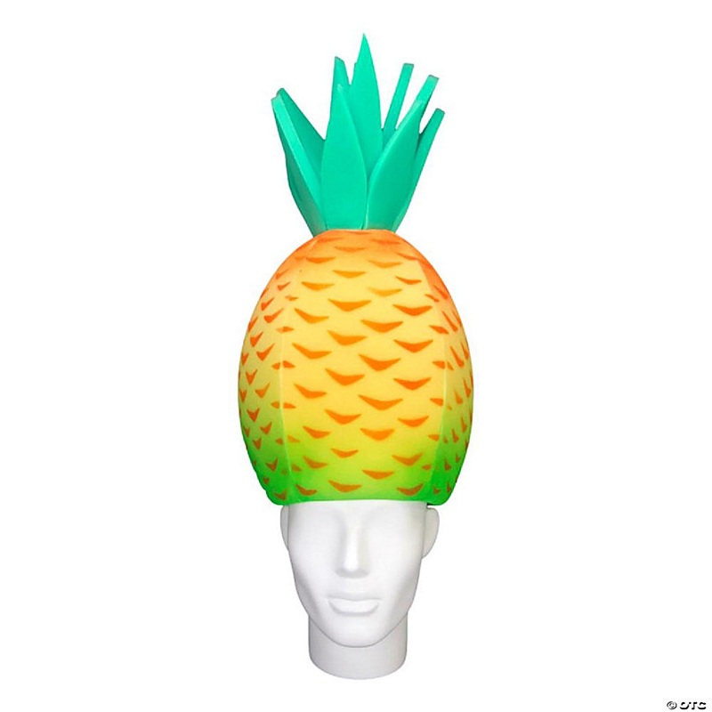 Foam Party Hats Pineapple Hat - Photo Booth Prop - Party Favors -Halloween - Crazy Hat Day