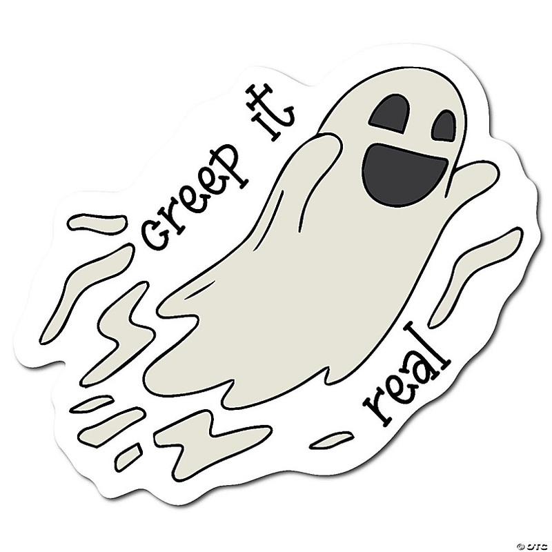 Magnet Me Up Halloween Creep It Real Magnet Decal 5x4.5 Automotive Magnet