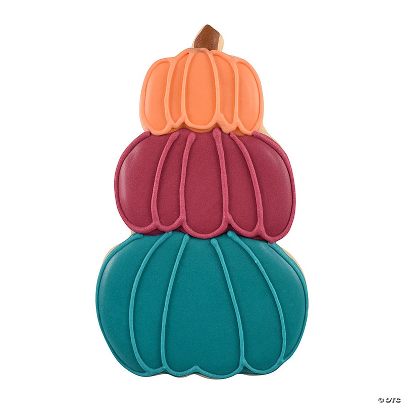 Stacked Pumpkin 4 Cookie Cutters