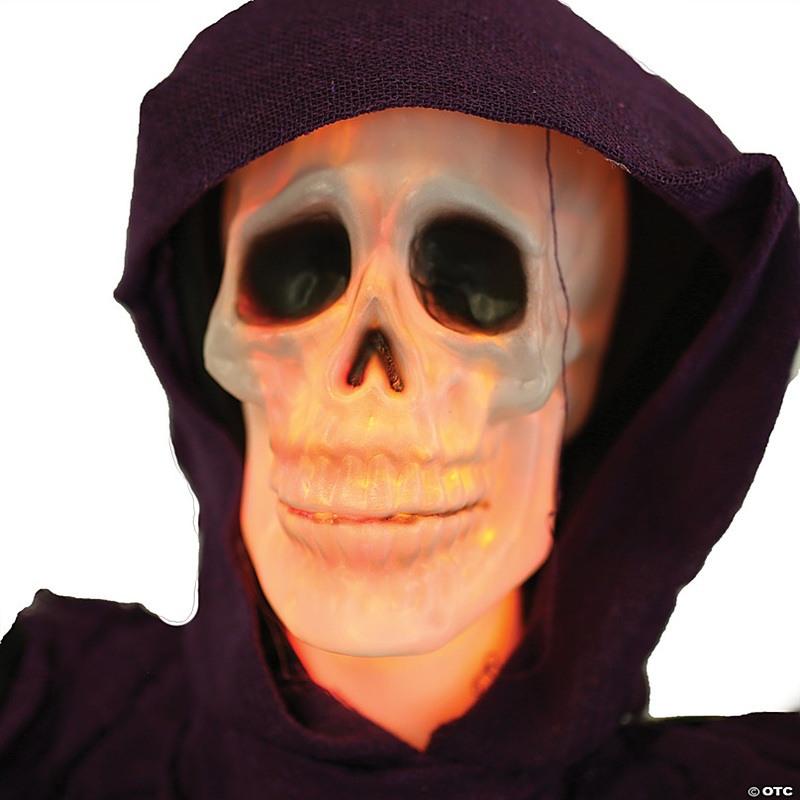 5 Ft. Fire And Ice Hanging Reaper Halloween Decoration