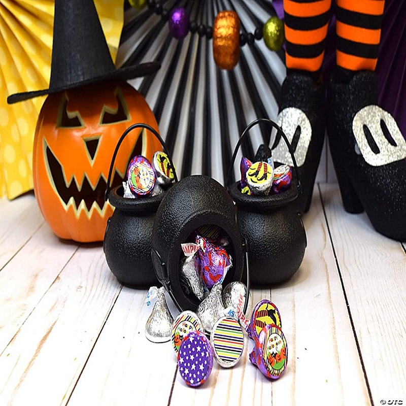 AmandaCreation Goblins and Witches Halloween Kiss Stickers 324pcs.