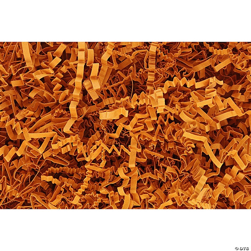 Essentials By Leisure Arts Crinkle Shred 10lb Pumpkin Box