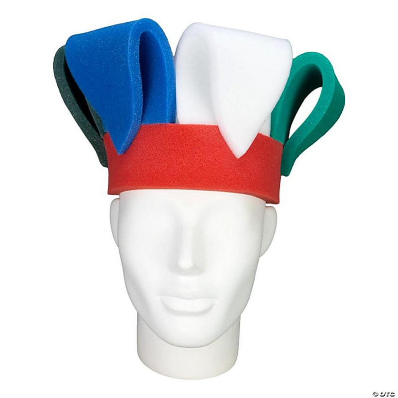 Foam Party Hats Bent Crown Headband - Photo Booth Prop - Party Favors -Halloween - Crazy Hat Day