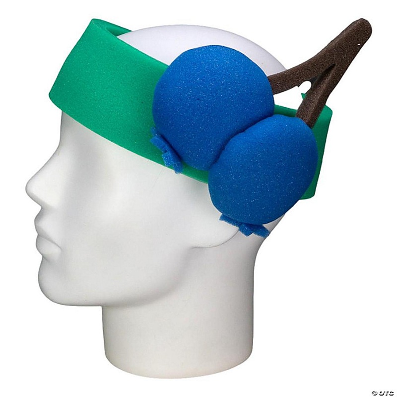 Foam Party Hats Blueberry Headband - Photo Booth Prop - Party Favors -Halloween - Crazy Hat Day