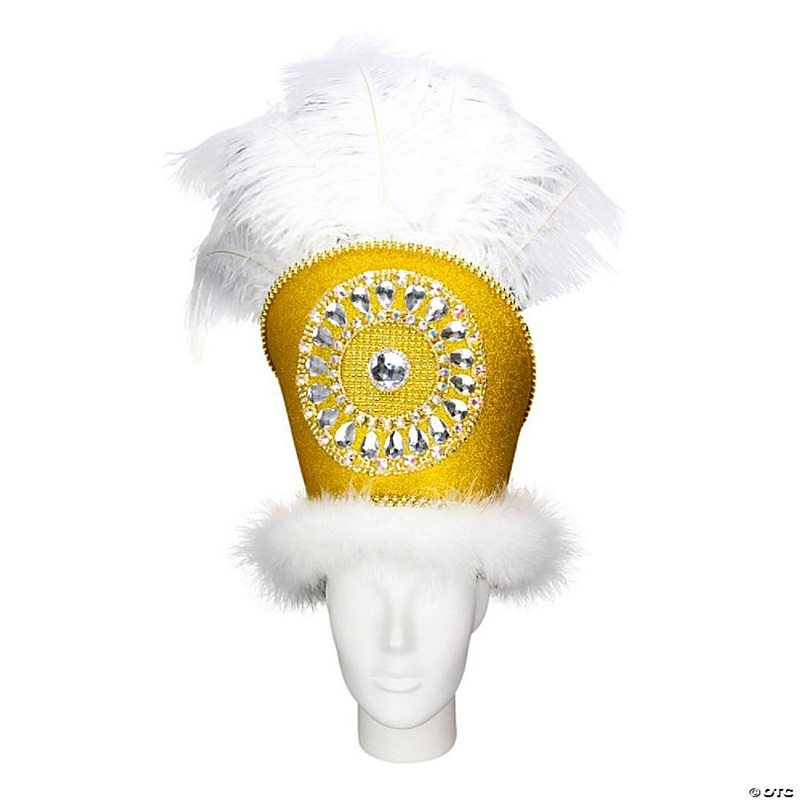 Foam Party Hats Luxurious Feathers Queen Crown - Photo Booth Prop - Party Favors -Halloween - Crazy Hat Day