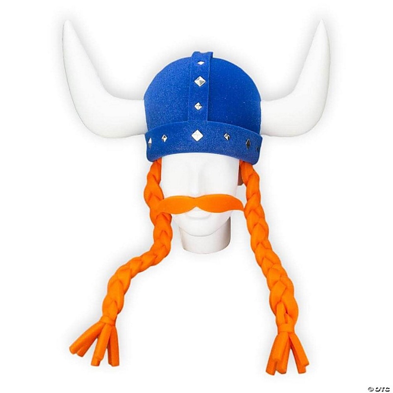 Foam Party Hats Special Viking Hat - Photo Booth Prop - Party Favors -Halloween - Crazy Hat Day
