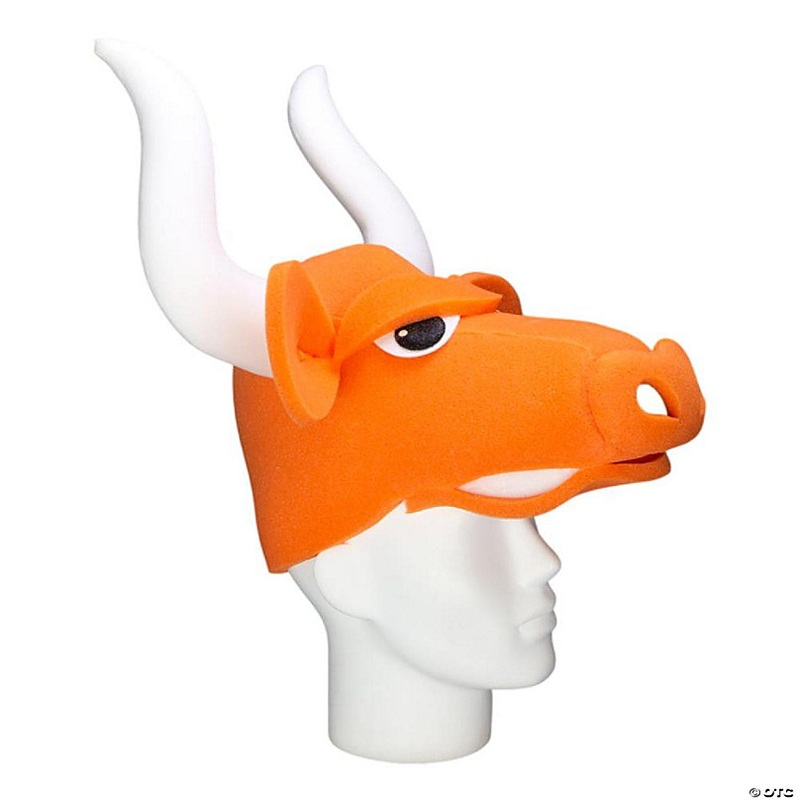 Foam Party Hats Texas Longhorn Hat - Photo Booth Prop - Party Favors -Halloween - Crazy Hat Day