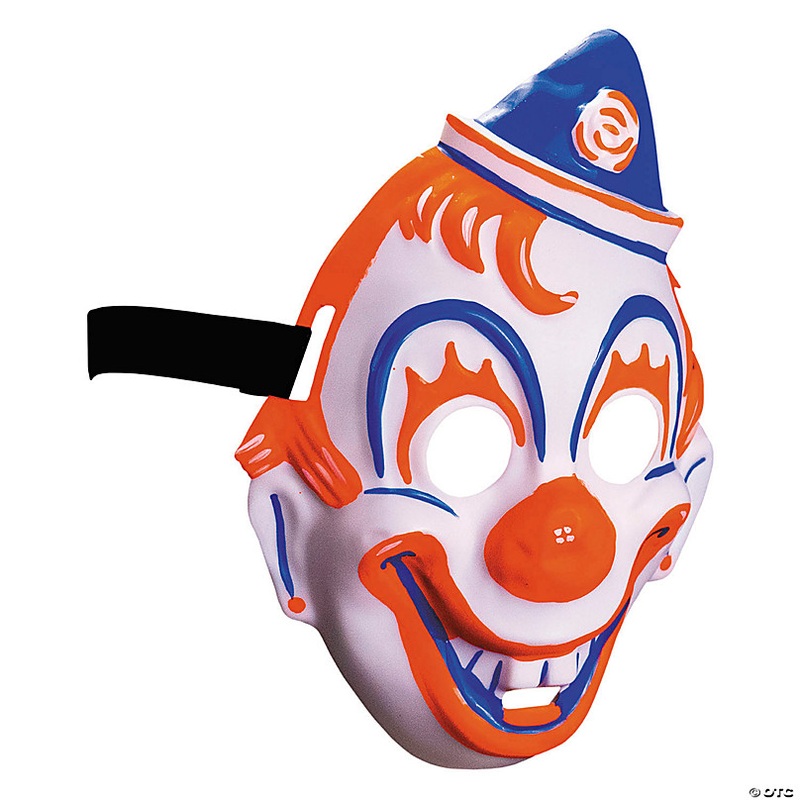 Kids Halloween (2007) Young Michael Myers Clown Plastic Mask - One Size