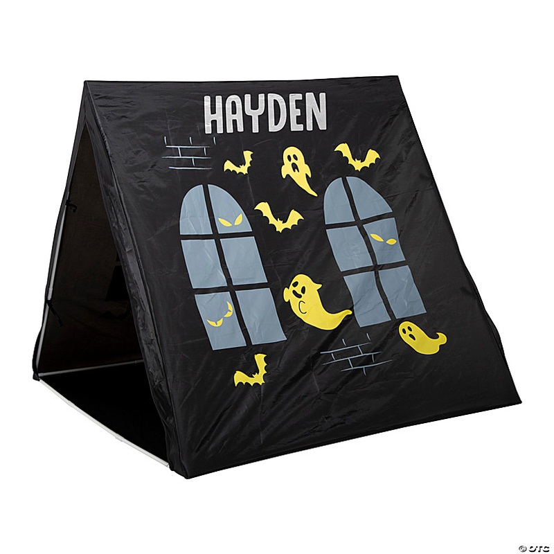 Personalized Glow-in-the-Dark Halloween Haunted House Sleepover Tent