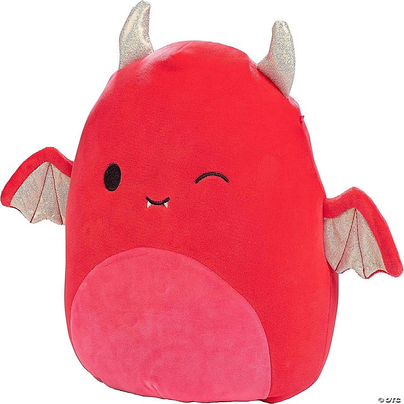 Squishmallows 10 Devil Halloween Plush - Collectible Soft & Squishy Stuffed Animal Toy - Add to Your Squad - Gift for Kids, Girls & Boys