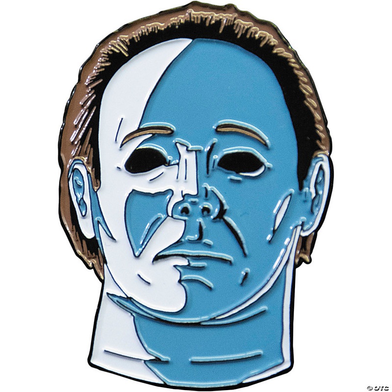 1 3/4 Halloween 4: The Return of Michael Myers Michael Myers Full-Color Enamel Pin