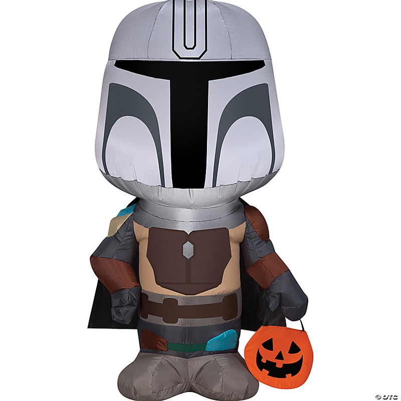 42 Airblown Inflatable Star Wars The Mandalorian Halloween Yard Decoration