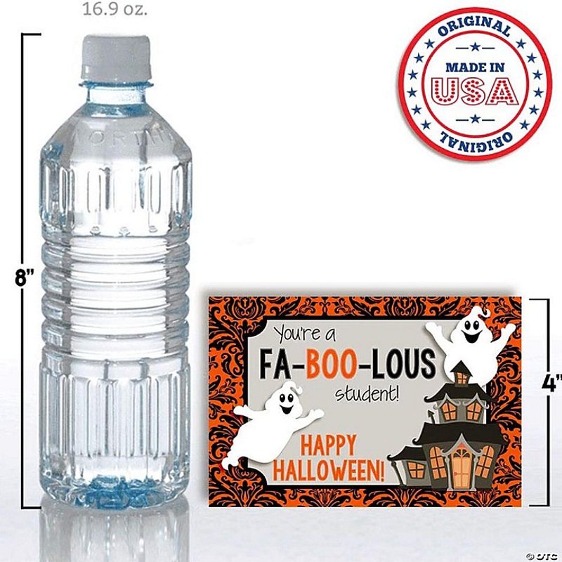 AmandaCreation Happy Halloween Teacher Postcards 30pc.