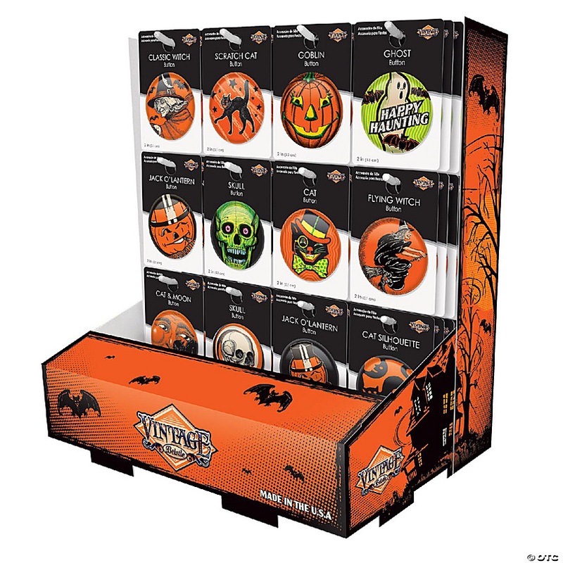 Beistle - Vintage Halloween Counter Display - 1 Pack