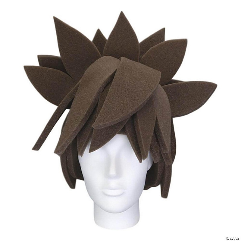 Foam Party Hats Anime Wig - Photo Booth Prop - Party Favors -Halloween - Crazy Hat Day