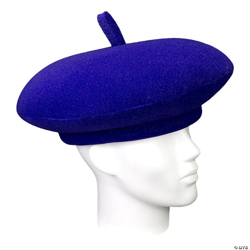 Foam Party Hats Giant Beret Hat - Photo Booth Prop - Party Favors -Halloween - Crazy Hat Day