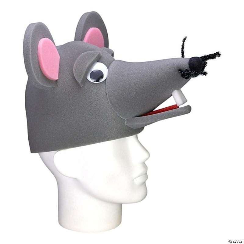 Foam Party Hats Mouse Hat - Photo Booth Prop - Party Favors -Halloween - Crazy Hat Day