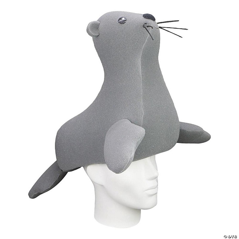 Foam Party Hats Seal Hat - Photo Booth Prop - Party Favors -Halloween - Crazy Hat Day