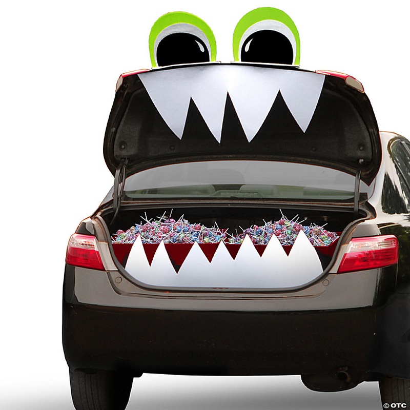 National Tree Company Tricky Trunks Halloween Car Kit, Bright Eyes